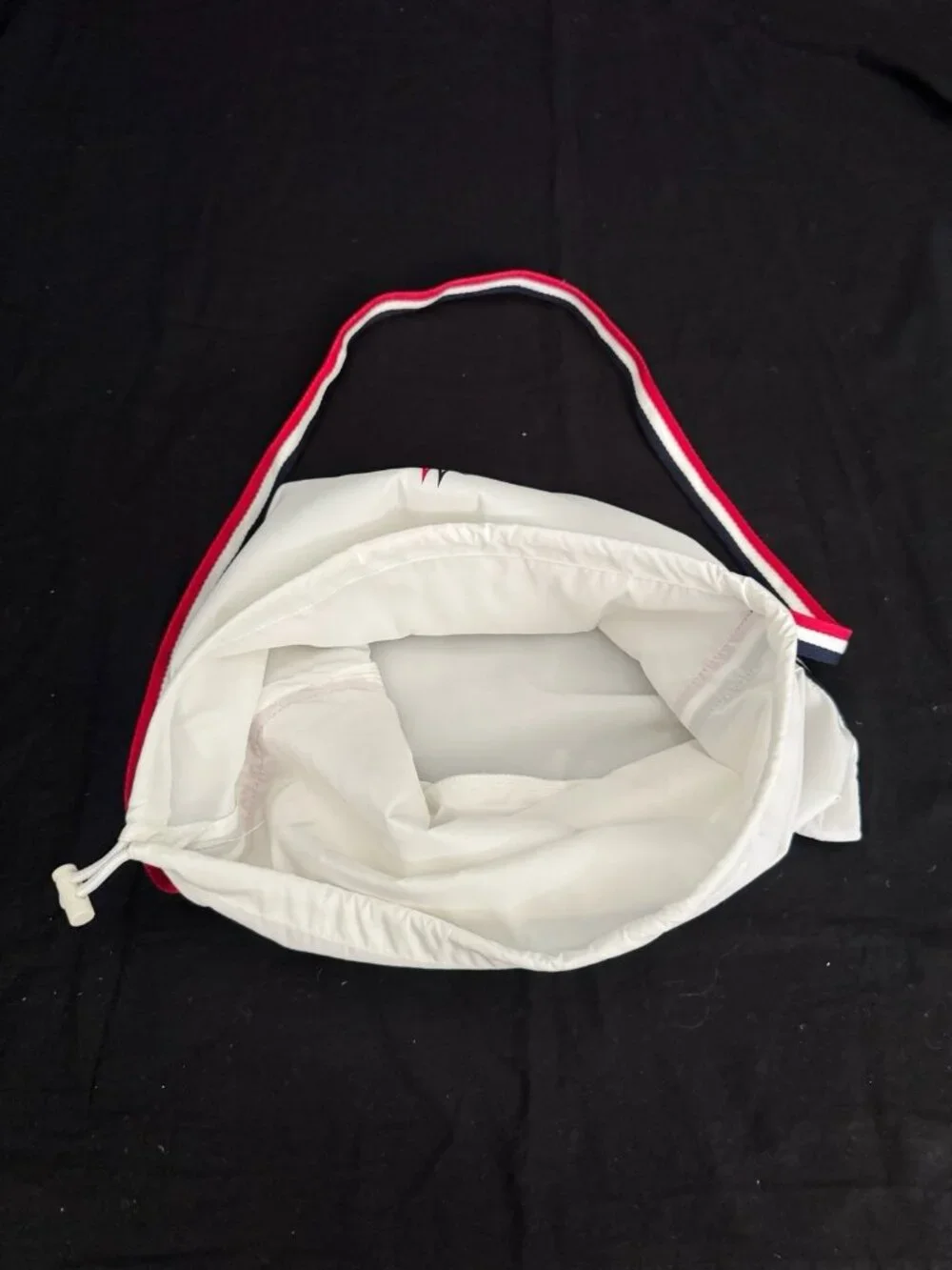 Moncler Dust Bag Storage Cover Drawstring White Red  19